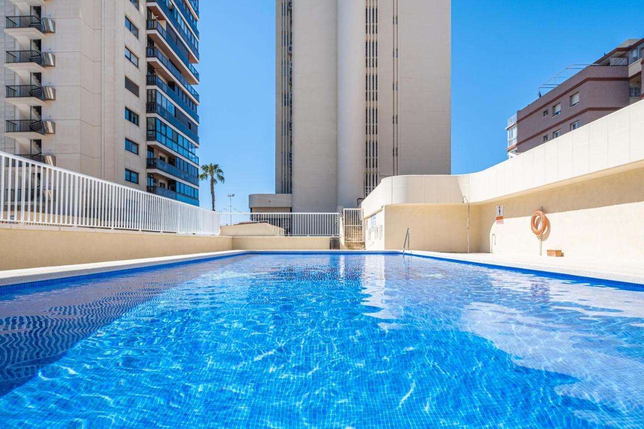 Torre Levante 24-B Levante Beach Benidorm Bagian luar foto